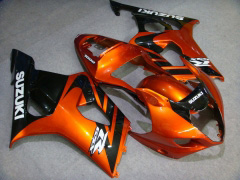 Factory Style - Orange Schwarz Verkleidungen und Karosserien für 2003-2004 GSX-R1000 #LF6010
