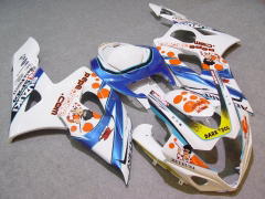 Dark Dog, MOTUL - Blue White Fairings and Bodywork For 2005-2006 GSX-R1000 #LF5911