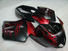 Repsol - Red Black Fairings and Bodywork For 1996-2007 CBR1100XX #LF5120