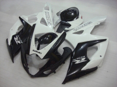 Style d'usine - blanc Noir Carénages et carrosserie pour 2005-2006 GSX-R1000 #LF5860