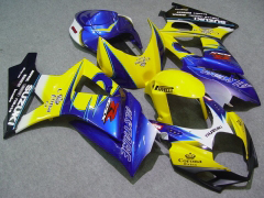 Corona - Yellow Blue Fairings and Bodywork For 2007-2008 GSX-R1000 #LF5783