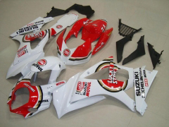 Lucky Strike, MOTUL - Red White Fairings and Bodywork For 2007-2008 GSX-R1000 #LF5758