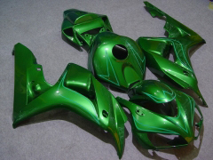 工場スタイル - 緑 フェアリングとボディワーク 2006-2007 CBR1000RR #LF7197