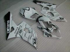 Corona, MOTUL - White Black Fairings and Bodywork For 2005-2006 GSX-R1000 #LF5918