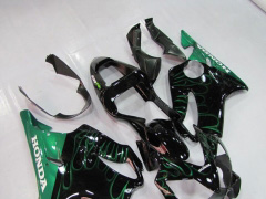 Flame - Green Black Fairings and Bodywork For 2001-2003 CBR600F4i #LF7666