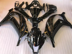 Factory Style - Black Gold Fairings and Bodywork For 2016-2020 Ninja ZX-10R #LF7851