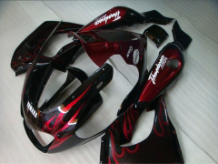 Flame - Red Black Fairings and Bodywork For 1997-2007  YZF1000R #LF7921