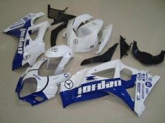 Jordan - Blue White Fairings and Bodywork For 2007-2008 GSX-R1000 #LF5760