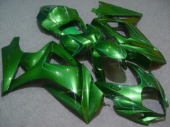 Factory Style - Grün Verkleidungen und Karosserien für 2007-2008 GSX-R1000 #LF5741