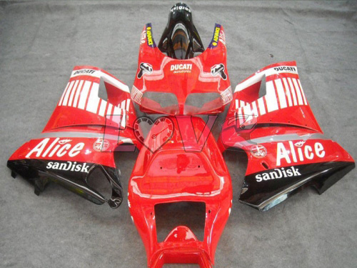 Alice - rouge Noir Carénages et carrosserie pour 1994-2002 748 #LF5834