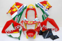 Fortuna - Red Yellow Fairings and Bodywork For 2000-2001 CBR929RR #LF5224