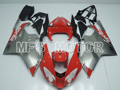 Flame - Red Black Fairings and Bodywork For 2004-2009 RSV 1000 R #LF5460
