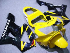 Rossi - Yellow Black Fairings and Bodywork For 2000-2001 CBR929RR #LF5184