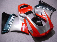 Factory Style - Red Silver Fairings and Bodywork For 1999-2002 996 #LF5663