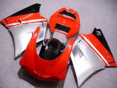 Factory Style - Red Silver Fairings and Bodywork For 1999-2002 996 #LF5662