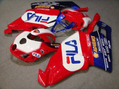 FILA - 赤 青い フェアリングとボディワーク 2005-2006 999 #LF5492