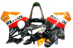 MICHELIN, Repsol - Orange Black Fairings and Bodywork For 2000-2001 CBR929RR #LF5198